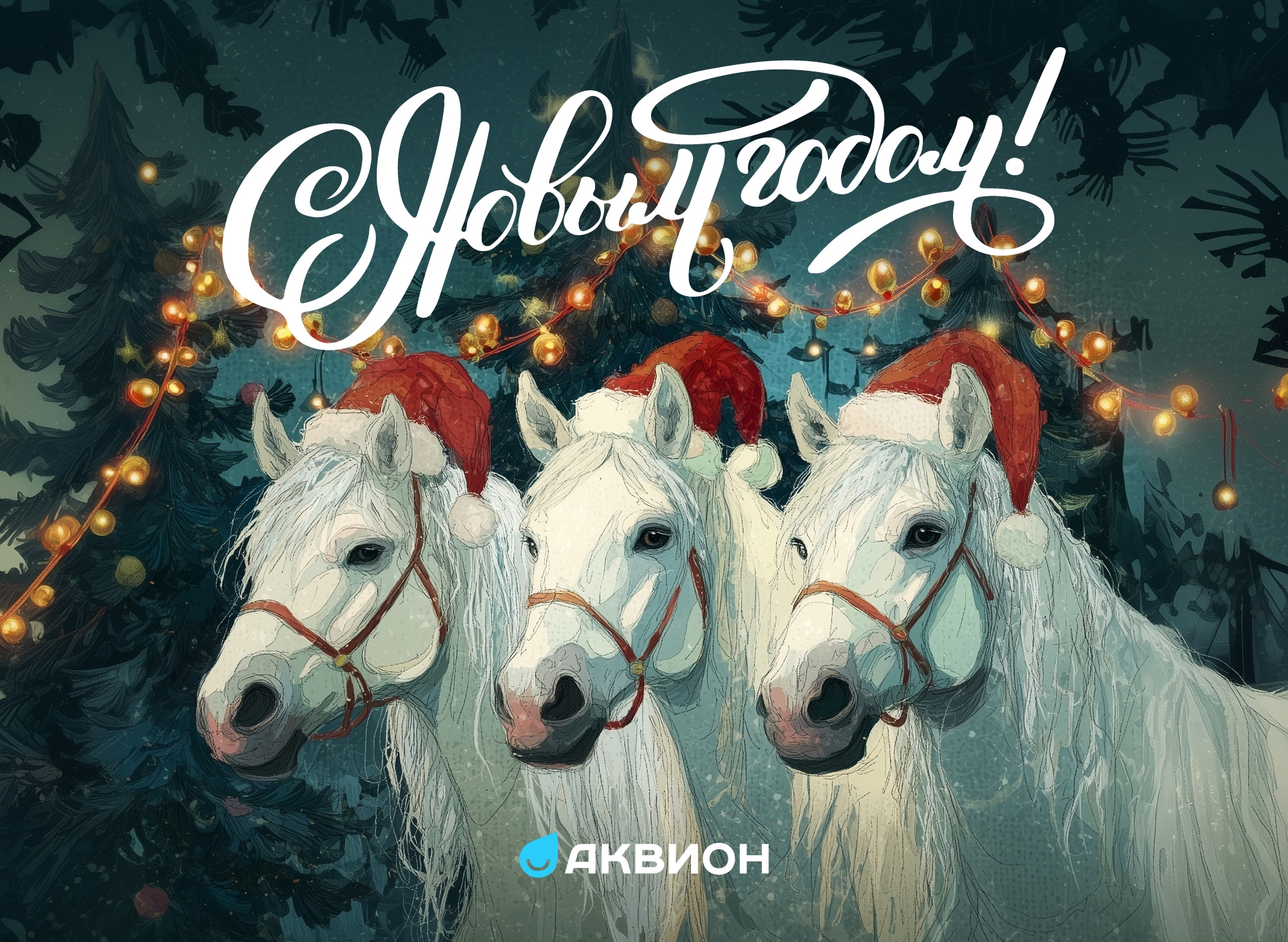 Поздравляем с Новым годом и Рождеством! 